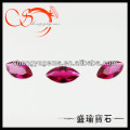China factory direct wholesale 5# red marquise ruby gemstone